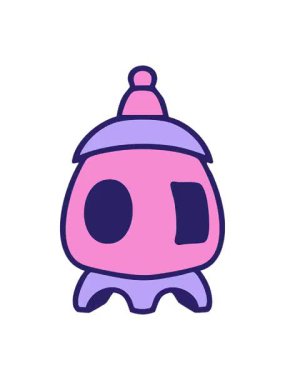 Geleneksel Japon ishidoro taşından bir tapınağın pixelize etkisi