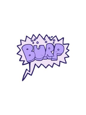 geğirme metninin yıldız patlaması etkisi animasyonu