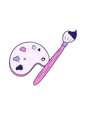 Palet tasarımının dönen hareket animasyonu