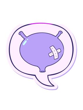 Çizgi film mesanesinin canlandırmasını konuşma kabarcığı çıkartmasıyla çalıştır.