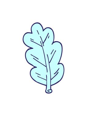 Çizgi film yaprağının hareketli animasyonu