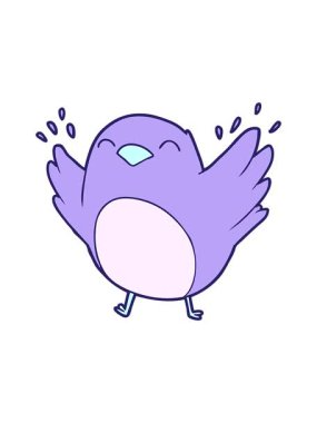 kanat çırpan robin çizgi filminin animasyonunu bob ve duraklat