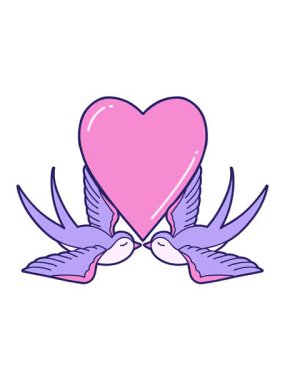 Aşk kuşlarının animasyonu ışık saçıyor