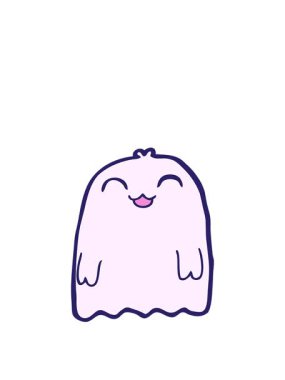 Bir hayaletin animasyonunu genişletiyor.