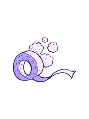 Karikatür kasetinin titreyen hareketi