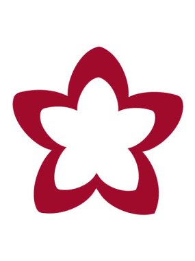 Geleneksel Japon çiçeklerinin titreşimli animasyonları