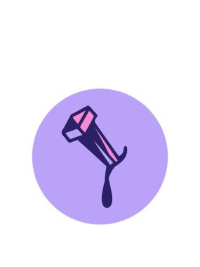 Demir çivi çiziminin hareketli animasyonu