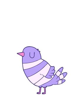 Parlak şirin kuş çizgi filminin yükselişi ve yüzüşü