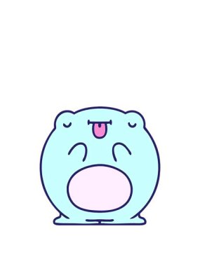 Tatlı kurbağa çizgi filminin animasyonunu genişletiyorum.