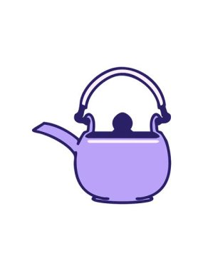 Dikkat çekici bir Japon çay demliği animasyonu.