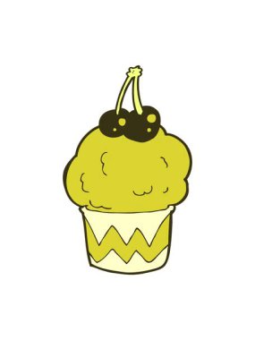 Kek karikatürünün renk animasyonunu değiştirmek