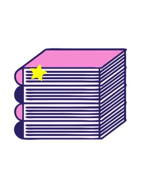 Parıldayan yıldızlar, bir yığın kitabın çizgi filmlerinin animasyonunu etkiler.