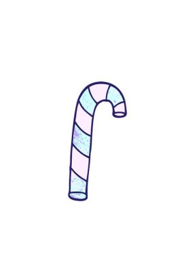 Yanıp sönen radyal çizgiler çizgi film animasyonları karalama pembe şeker kamışları