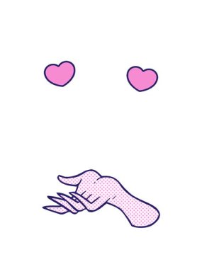 dönen kalpler el çizgi filminin animasyonu