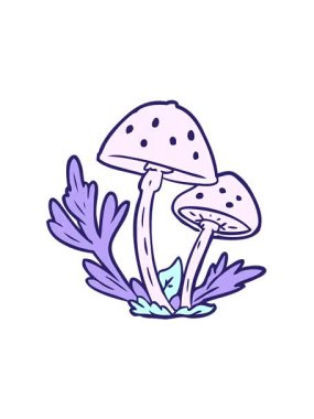 Yaban mantarları çizgi filminin titreşimli hareketi