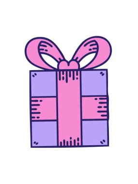 Dövmenin hareketli animasyonunu geleneksel bir hediye tarzında salla