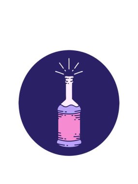 Dövme stili bira şişesinin animasyonunu genişletiyorum.