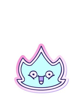 Sevimli bir çizgi filmin mutluluk ateşinin çıkartmasını uzatıyorum.