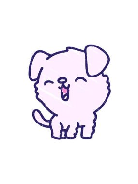 Tatlı Köpek Tebeşiri Çiziminin bölünme etkisi