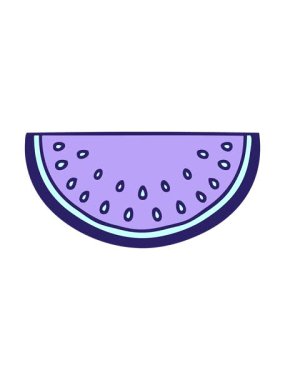 Garip bir karpuzun hareketli animasyonu.