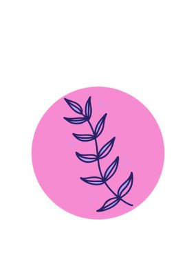 Bir defne resminin ikonik dövme şeklindeki hareketli animasyonu