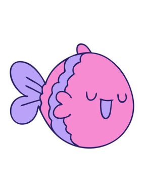 ilginç karikatür balıklarının animasyonlarını durdurup duraklat