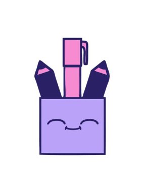 Titreyen hareket çizgi film karakteri.