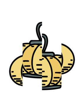 Japon usulü asılmış fenerin hareketli animasyonları.