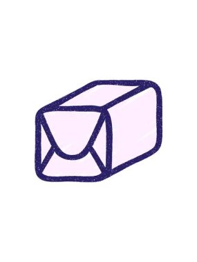 Paketlenmiş Parsel Tebeşir Çiziminin dikkat çekici animasyonu