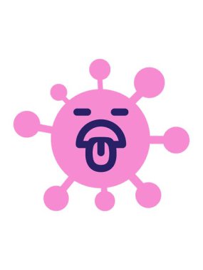 iğrenç virüsün hareketli animasyonu