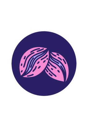 Yanıp sönen radyal çizgiler kahve çekirdeklerinin ikonik dövme imajının canlandırması