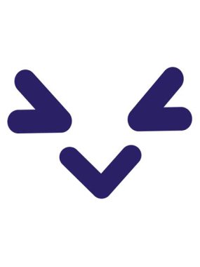 Sinirli kuş suratlı ikonun hareketli animasyonu