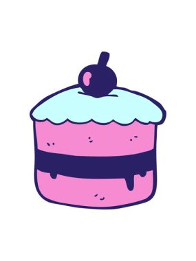 Pasta çizgi filminin animasyonunu salla ve durdur