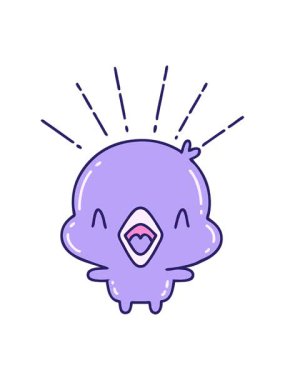 Geleneksel dövme stili şarkı söyleyen pilicin canlandırmasının ışık efekti