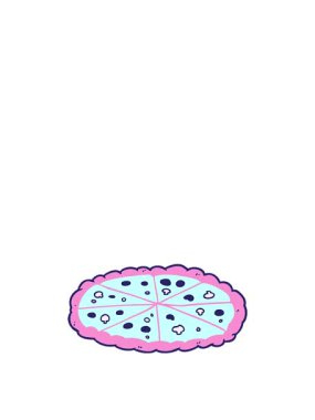 Çizgi film duble peynirli pizzanın yükselişi ve yüzüşü