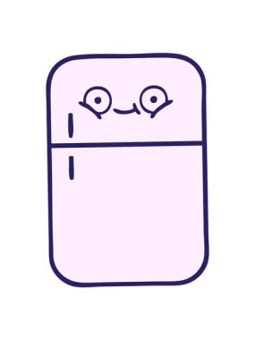 Dondurucunun sevimli çizgi filminin hareketli animasyonunu oynat