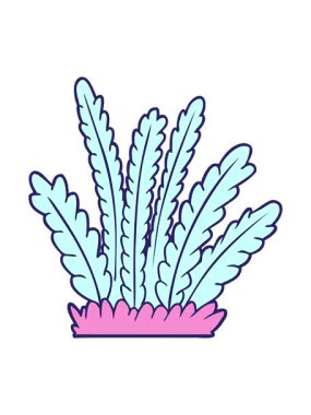 Bitki yetiştiren çizgi filmin hareketli animasyonu