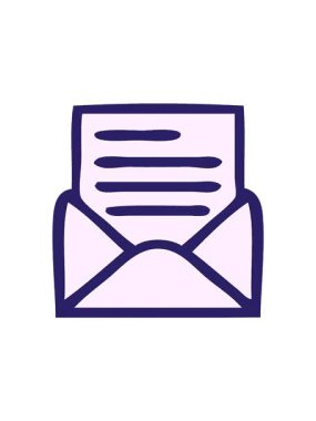 Harflerin ve zarfların canlandırılmasında dikkat.