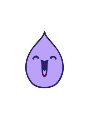 ellerin parlayan radyoaktif animasyonu garip karikatür duygusal yağmur damlası