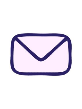 Çizgi roman tarzı kağıt zarfın dönen hareket animasyonu