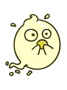 Şirin Hayalet Kalıplı Çiziminin renk animasyonu değişiyor