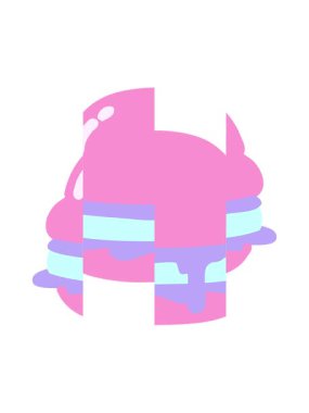 Lezzetli bir hamburgerin bölme hareketi