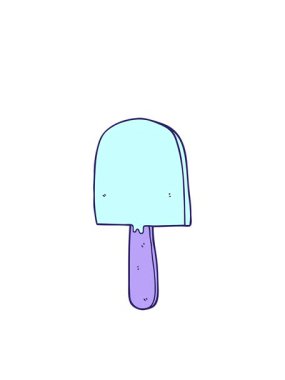 çizgi film lolipopunun hareketli animasyonu