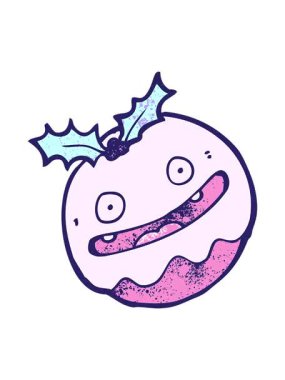 Noel pudingi çizgi filminin animasyonunu durdurup duraklat