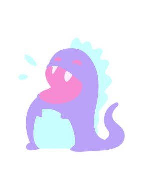 Neşeli dinozorun hareketlerini salla ve durdur