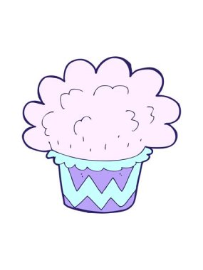 Fincanlı kek çizgi filminin animasyonunu durdurup duraklat