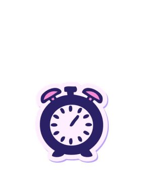 Sevimli bir çizgi film alarmının çıkartmasının animasyonunu uzatıyorum.