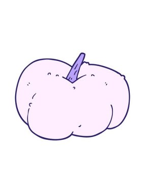 Kabak kabağı çizgi filminin animasyonunu salla ve durdur