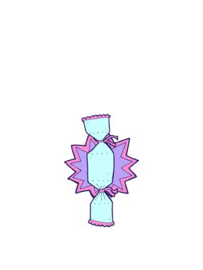 Sıçrama hareketi Noel kraker çizgi filminin animasyonu