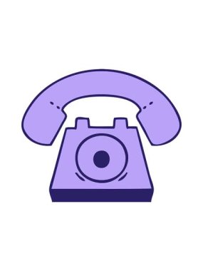 Basınç, eski bir telefonun sevimli çizgi filmini canlandırıyor.